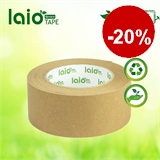 HILDE24 | laio® Green TAPE 316 nachhaltiges Papierklebeband 50 mm x 50 lfm